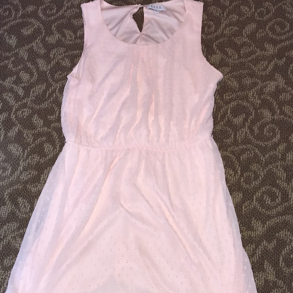 Baby pink dress